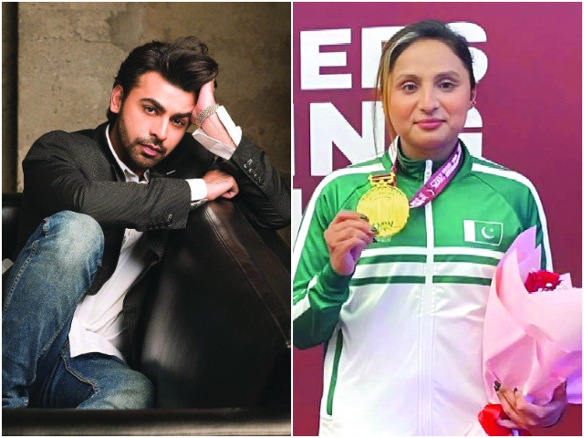 Saeed proud of weightlifter Sybil Sohail's gold medal