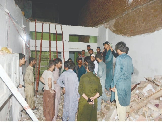 Two children killed, 11 injured in seminary roof collapse