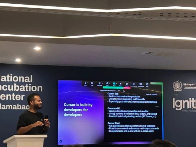 ‘Cursor' wows Islamabad tech crowd