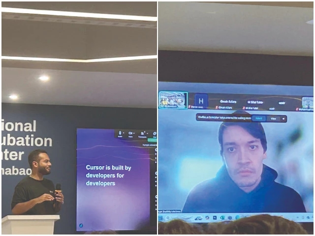 'Cursor' wows Islamabad tech crowd