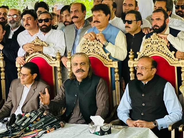 Gandapur renews offer for talks with 'real power'