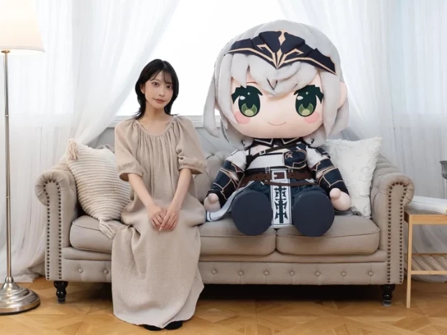 Hololive launches life-sized VTuber plushies for fans, including Usada Pekora and Houshou Marine