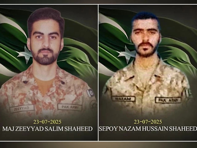 Army major, soldier martyred during Mastung IBO