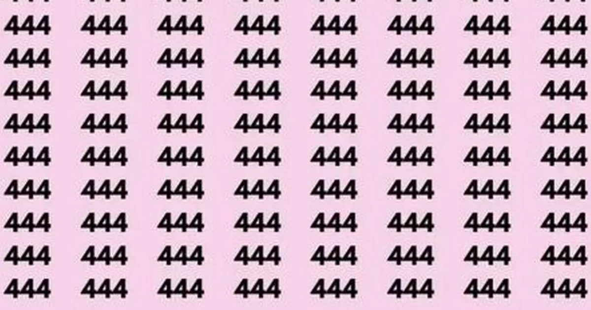 Only eagle-eyed readers can spot the rogue number in this brainteaser in 20 seconds