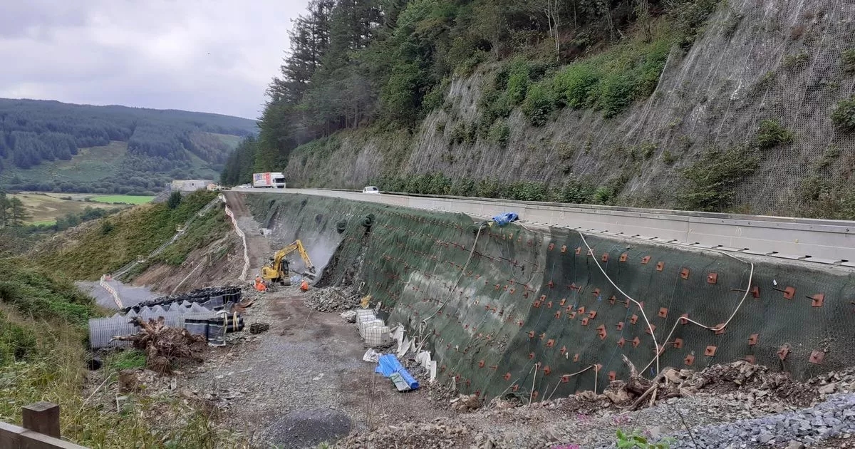Motorists warned of two months of disruption as works begin on A77 at Carlock Hill