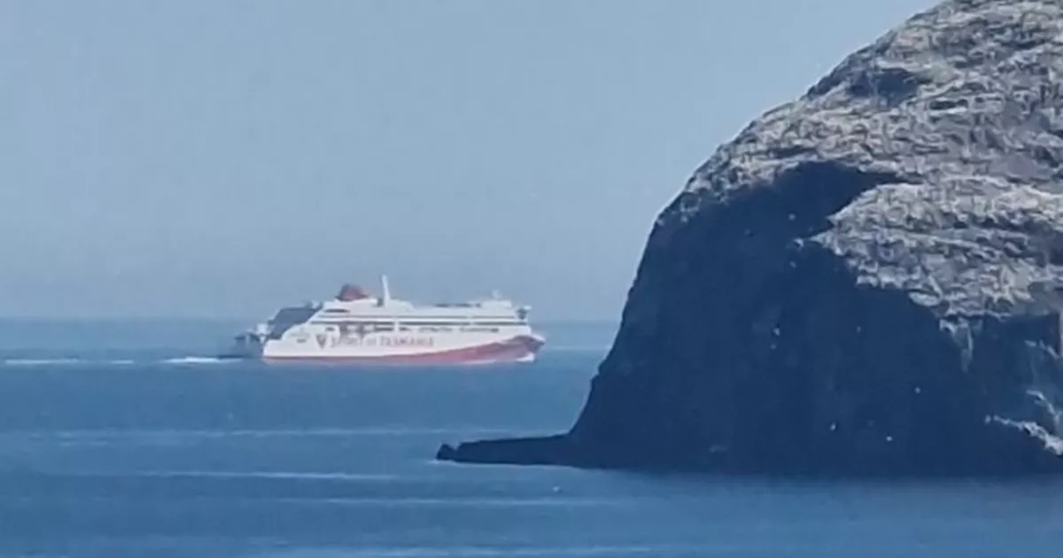 Australian 'fiasco' ferry leaves Edinburgh after months docked in Forth