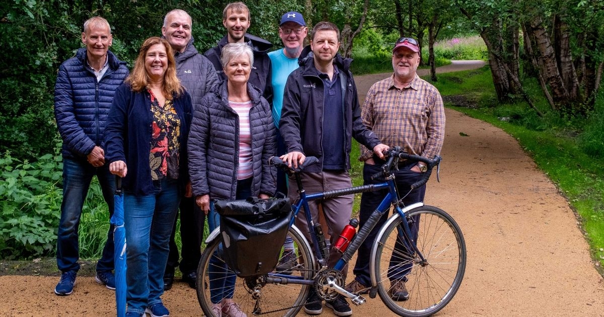 Path improvements mean people can walk, wheel or cycle on traffic-free route between Bargeddie and Coatbridge