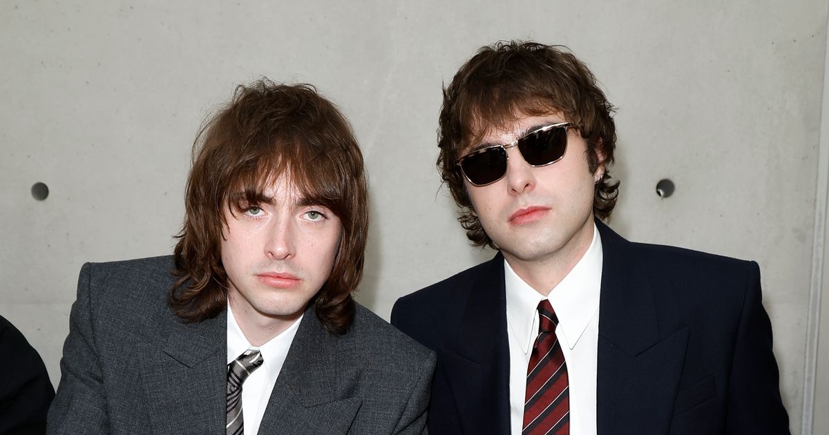 Liam Gallagher kids are chip off the old block as they steal show at Paris Fashion Week