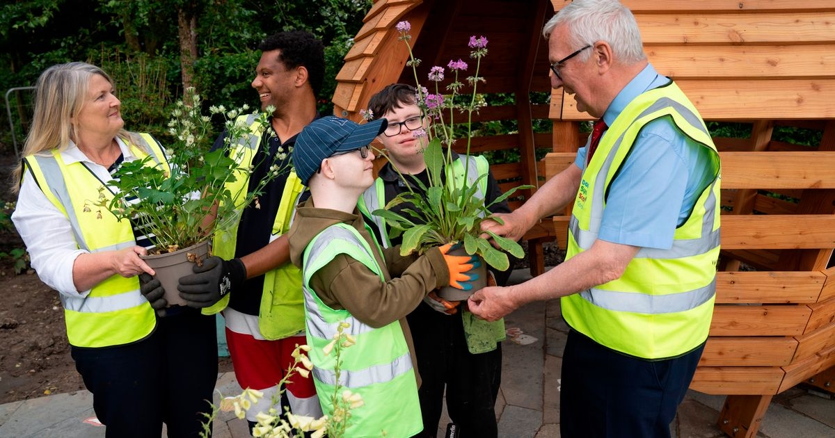 Inspirational North Lanarkshire garden takes shape at new home