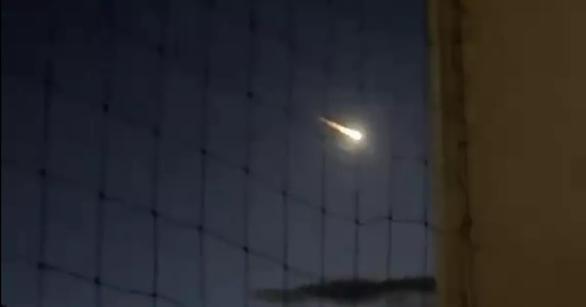 'Meteorite' shoots across Scotland's skies as residents spot 'fireball' and hear 'huge boom'
