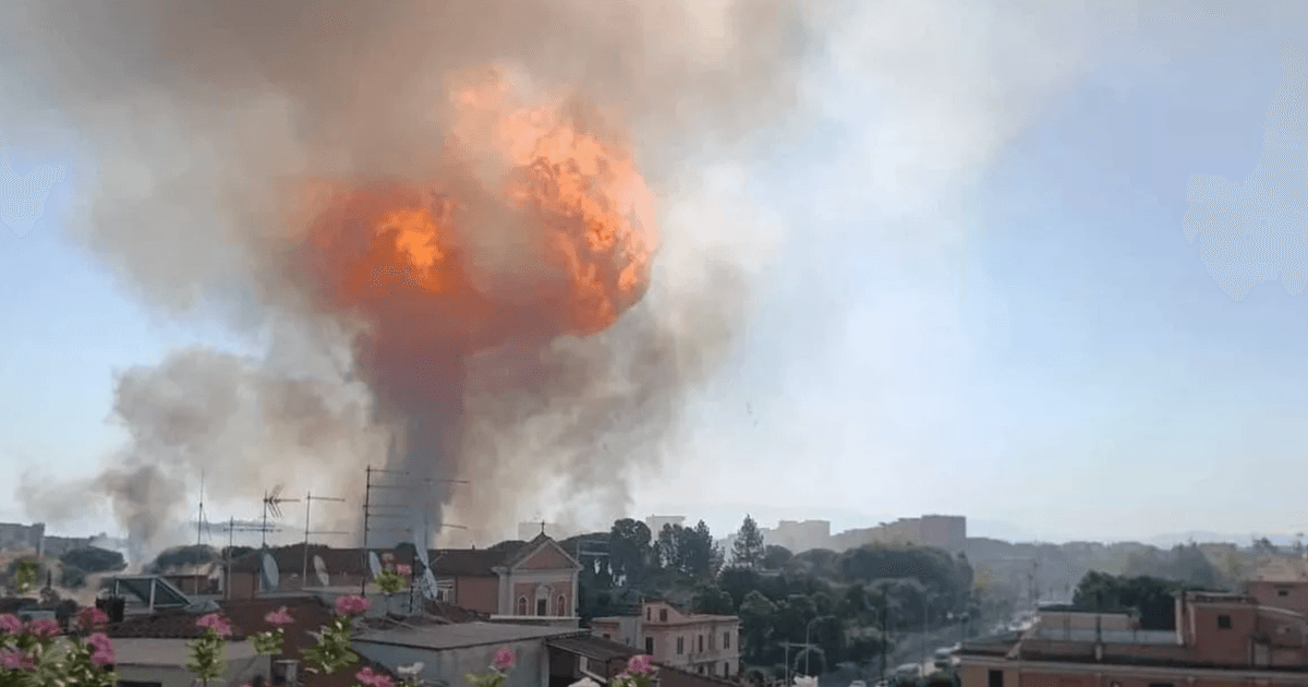 Three injured in Rome explosion as homes rocked by horror blast