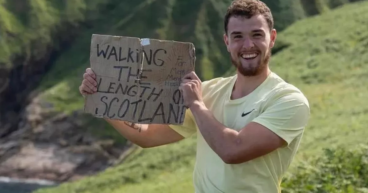 Scots man who walked to Munich for Euros completes new challenge for men's suicide charity