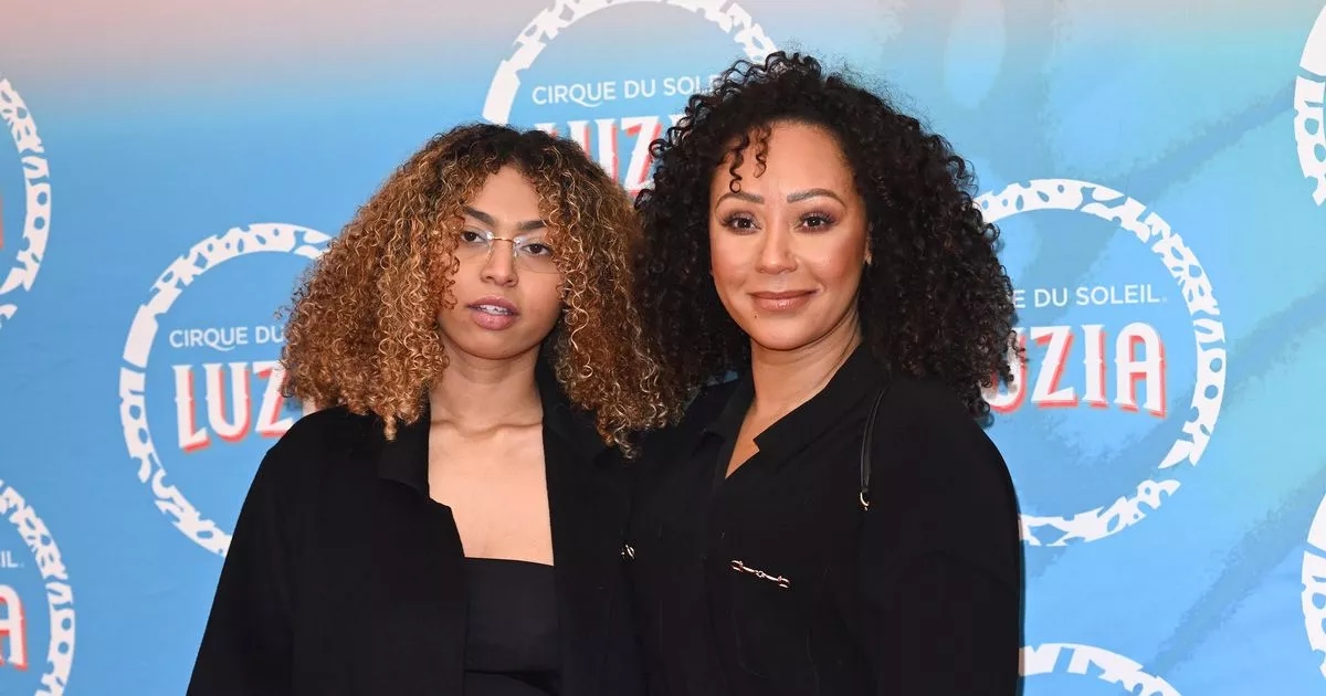Mel B's daughter Phoenix seen smoking 'suspicious-looking cigarette' after mum's wedding