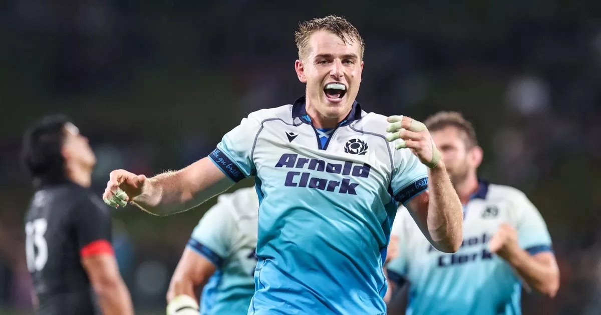 Dumfries and Galloway rugby star leads Scotland to first ever win over Maori All Blacks