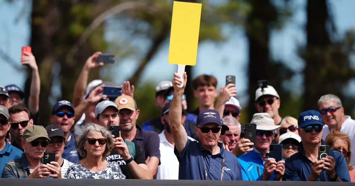 Security guard for Rory McIlroy in incredible act of kindness at Scottish Open as he helps stricken spectator
