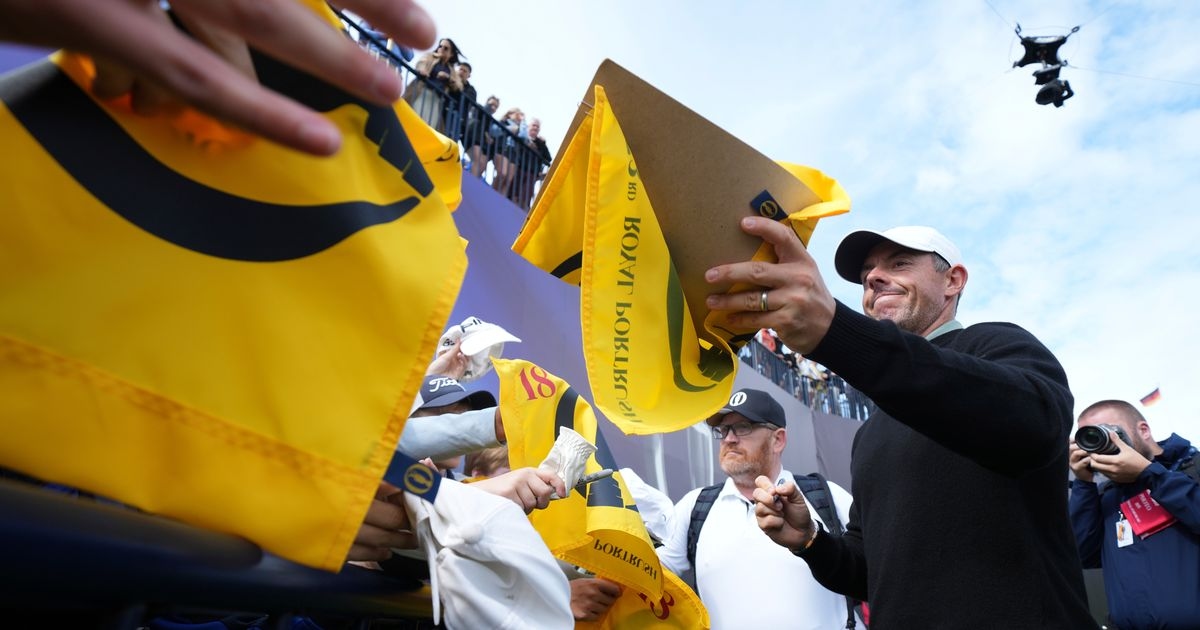 Incredible Open TV angle has golf fans giddy as stars react to world-first at Portrush