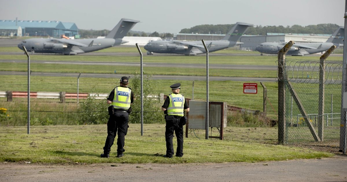 Donald Trump's visit sparks major security preparations at Prestwick Airport