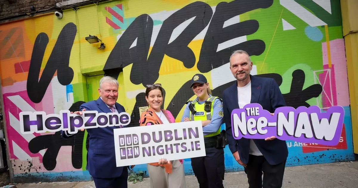 New late-night welfare zone including medic and security launches in Dublin city centre