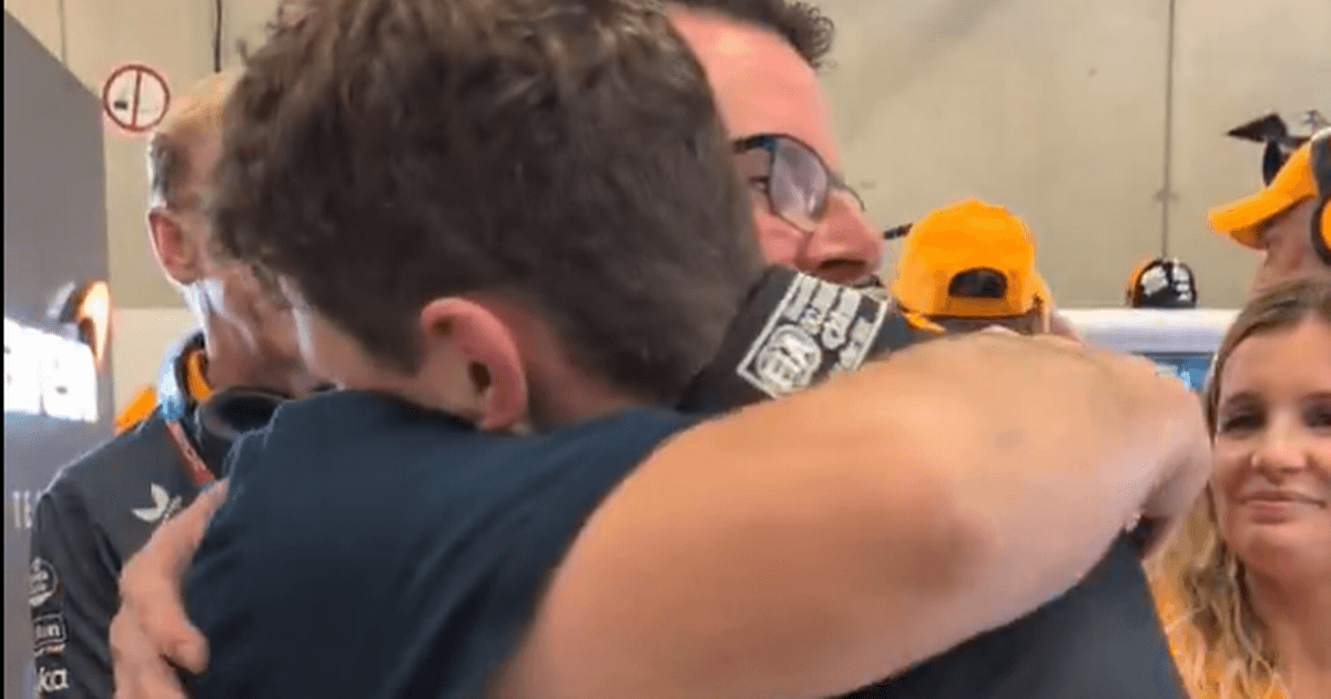 Irish prodigy Alex Dunne gushes with emotion when he sees Dad after F1 debut