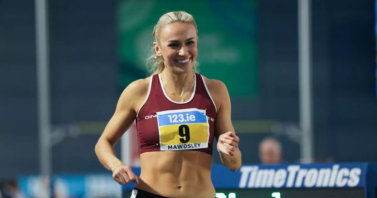 Irish Olympian Sharlene Mawdsley cheered on GAA star boyfriend at Croke Park