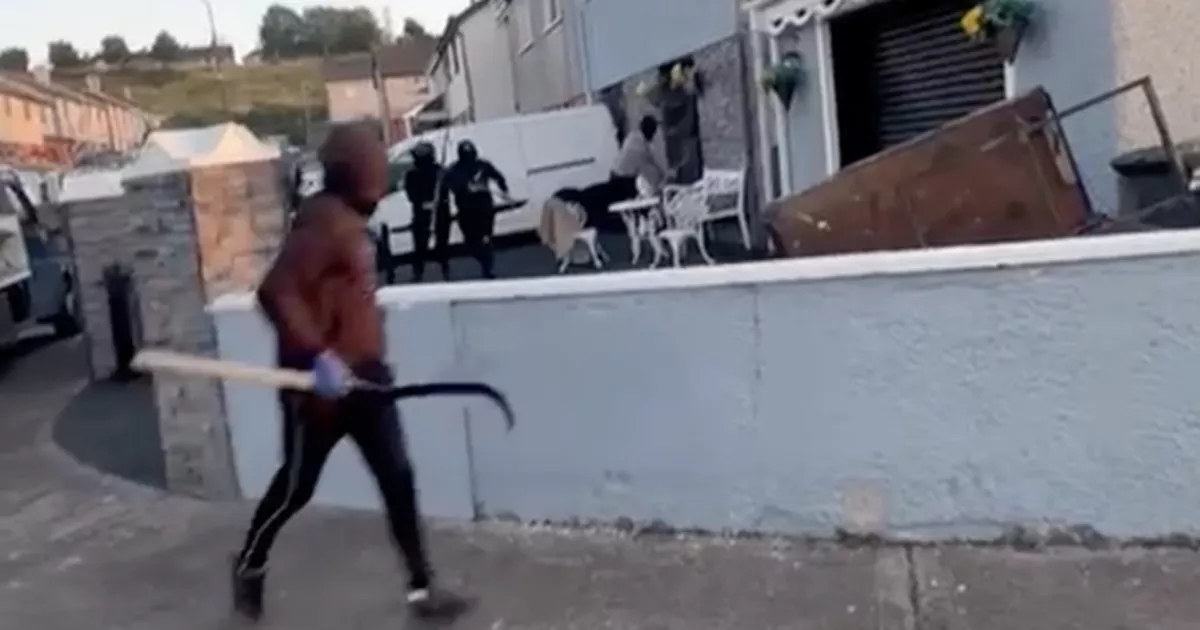 Masked armed gang smashes up home and cars as Gardai launch investigation