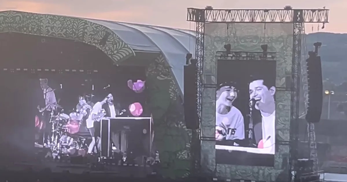WATCH: Young fan's unforgettable moment as he performs on stage with The Script