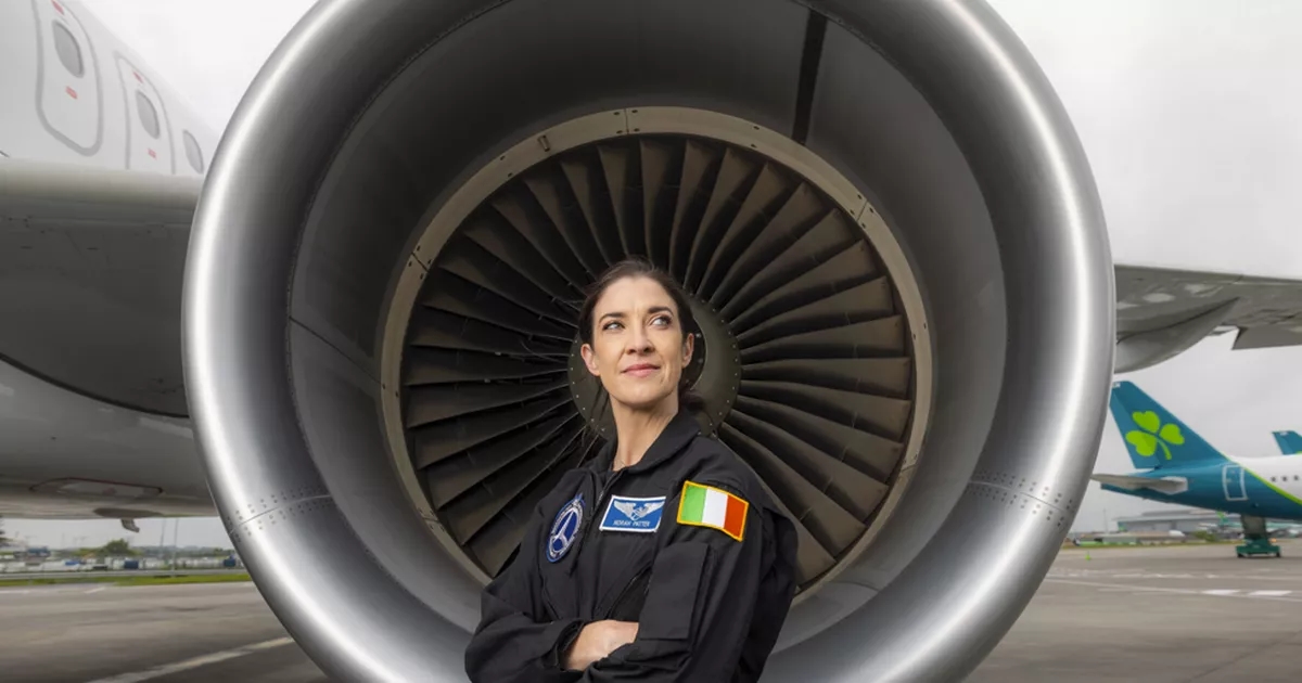 Norah Patten is about to boldly go where no one from Ireland has gone before