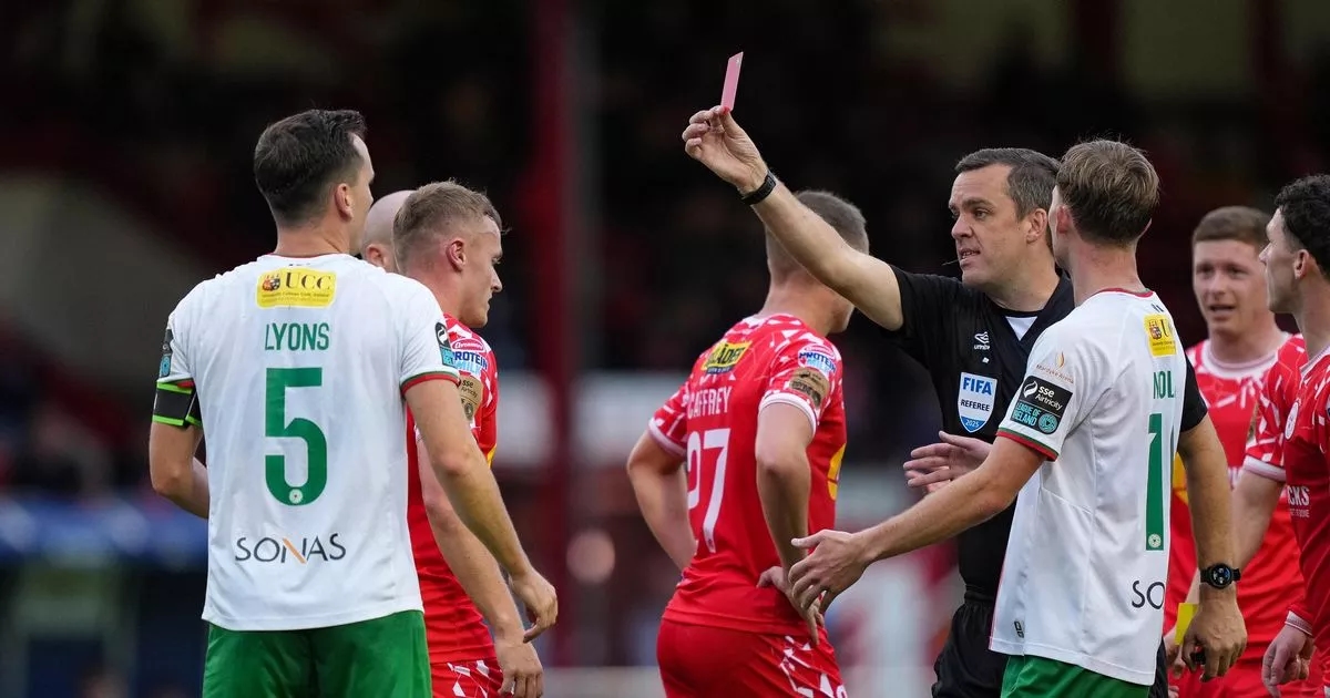 Charlie Lyon's red card looked harsh, until his manager explained sending off