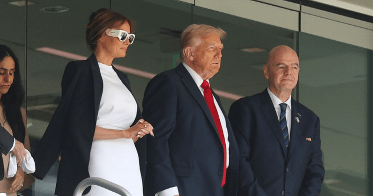 Donald Trump booed at Club World Cup final as jumbotron forced to quickly change picture