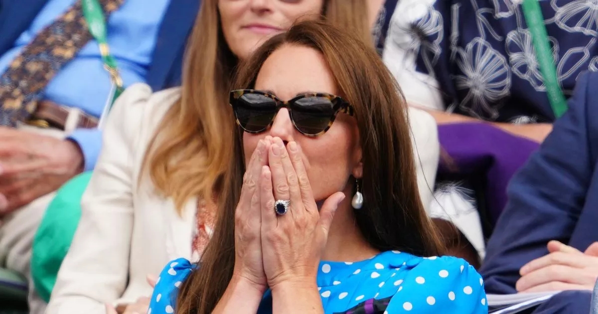 Kate left 'mortified' after dad's embarrassing Wimbledon gaffe
