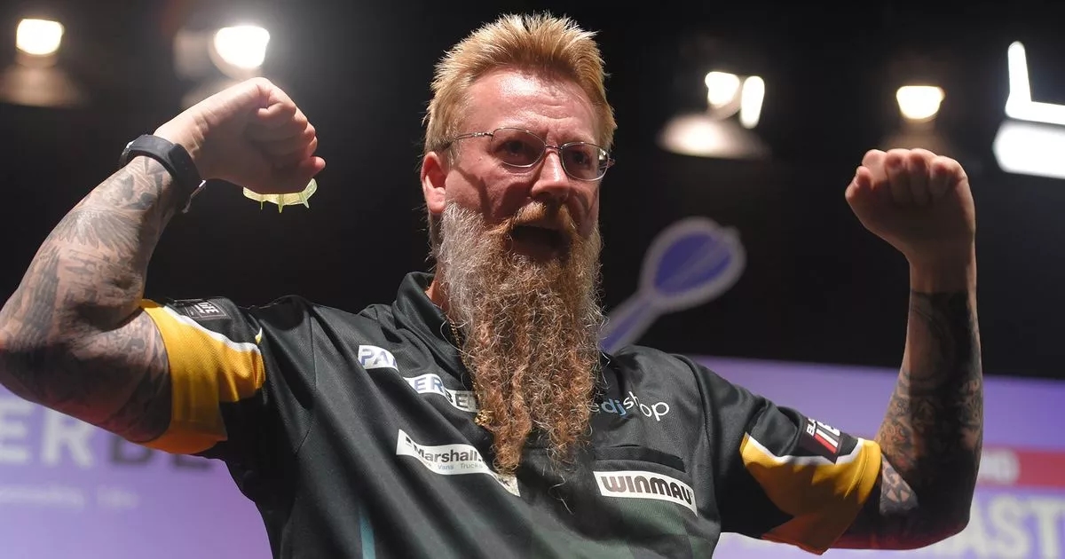 PDC World Championship finalist's son making waves after hitting TV nine-darter