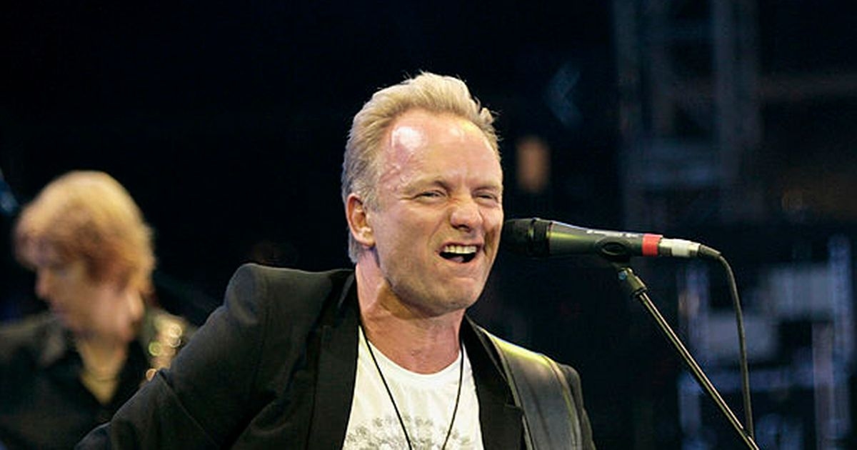 Sting support act pictured in hospital after collapsing live on stage