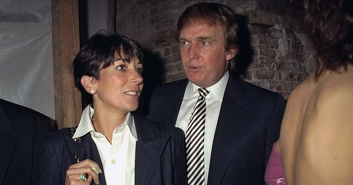 Donald Trump's 'birthday card to Epstein circulated by Maxwell' West Wing fears
