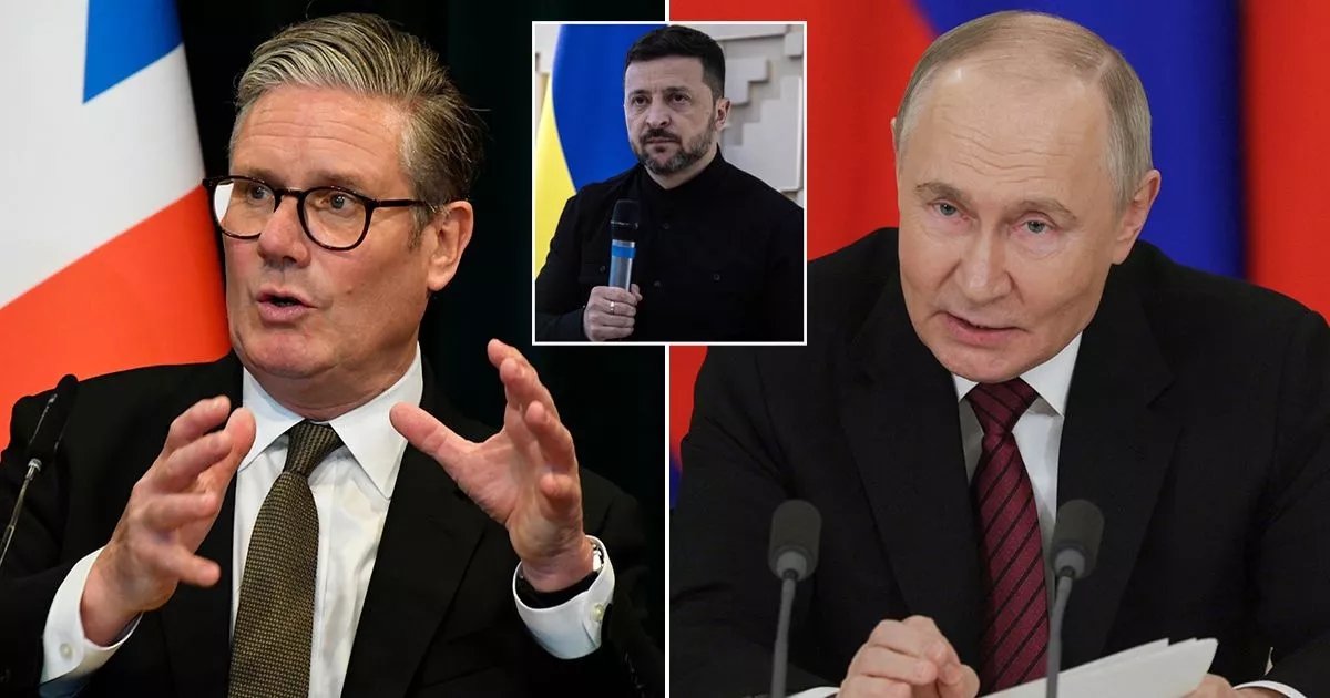 Keir Starmer warns Putin must 'pay the price' after shameful peace talk snub