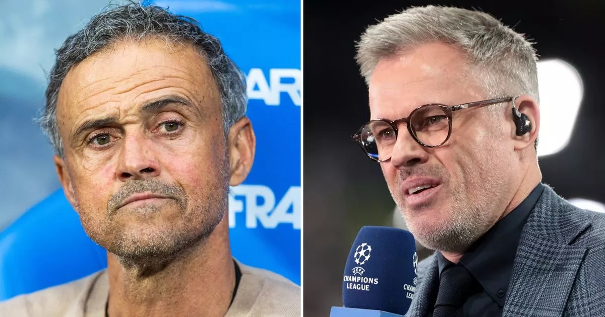 Jamie Carragher details real reason PSG boss Luis Enrique refuses to talk to him