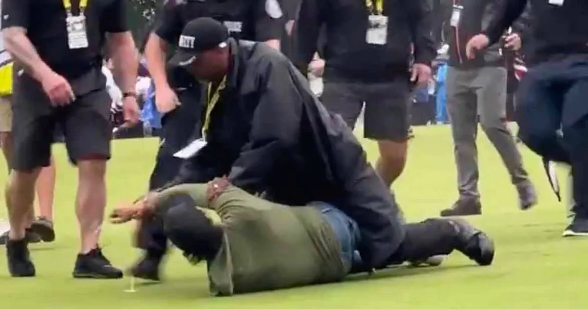 PGA Tour star tackled by security guard showed true colours with statement