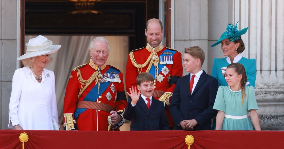 Prince George's witty response to King Charles' question decoded by lip reader