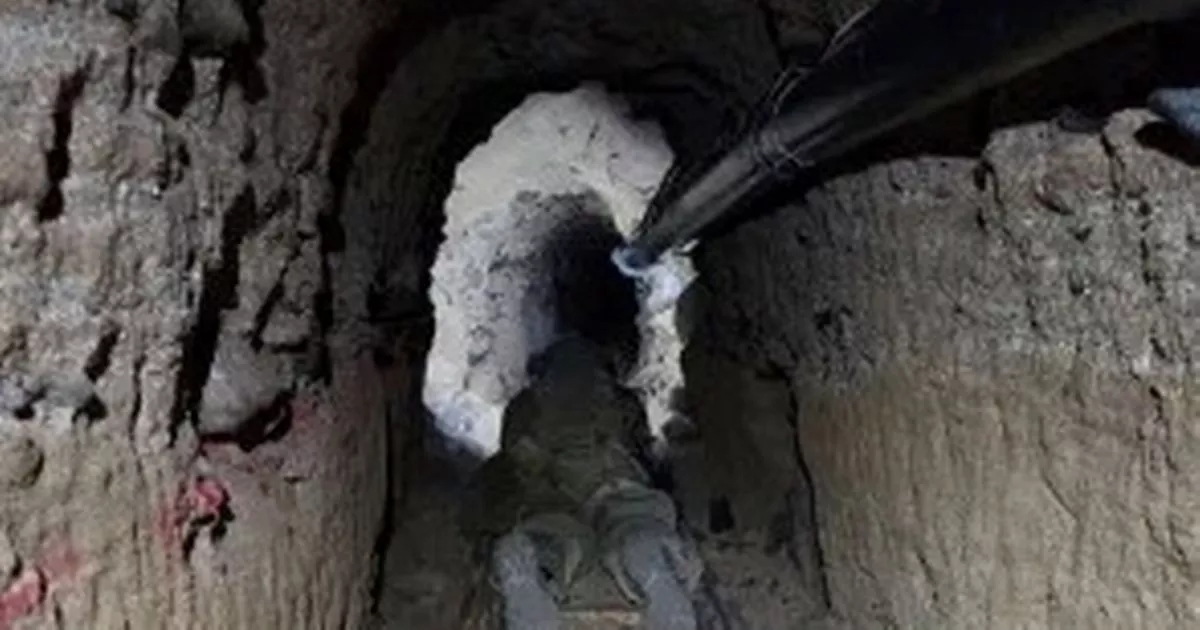 3,000ft cross-border tunnel used by 'terrorist' cartels discovered