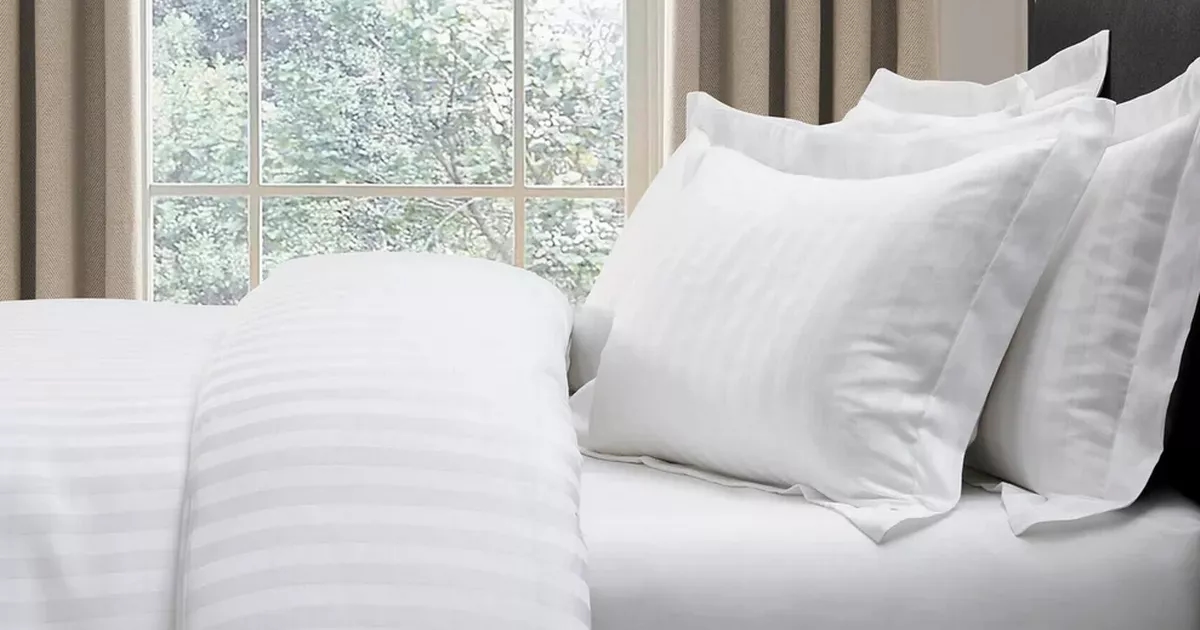 This white bedding set is £85 less than The White Company
