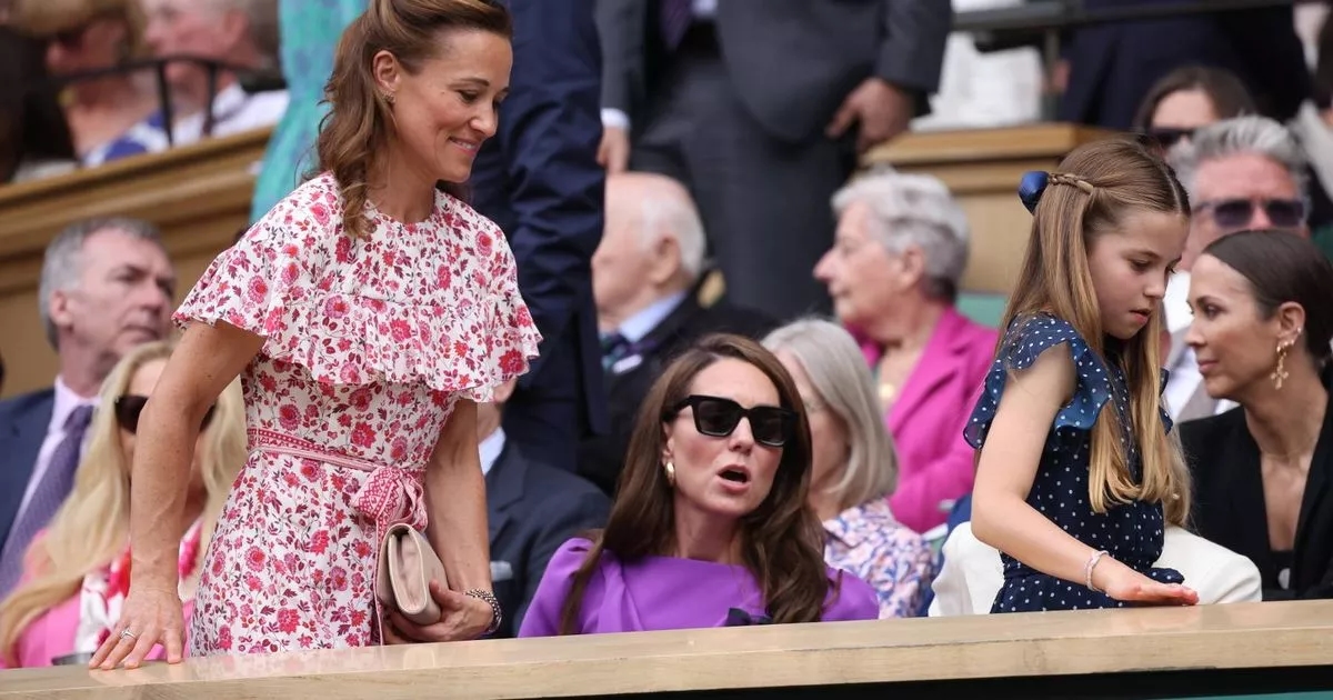Princess Kate's awkward Wimbledon moment with sister Pippa caught on camera