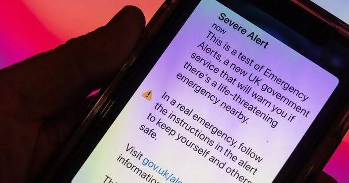 Exact date next emergency alert will go off on millions of phones confirmed