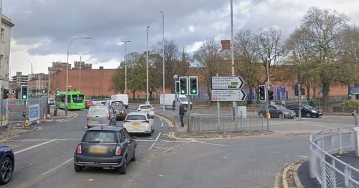 Woman dies after driver 'flips car before running down road and attacking her'