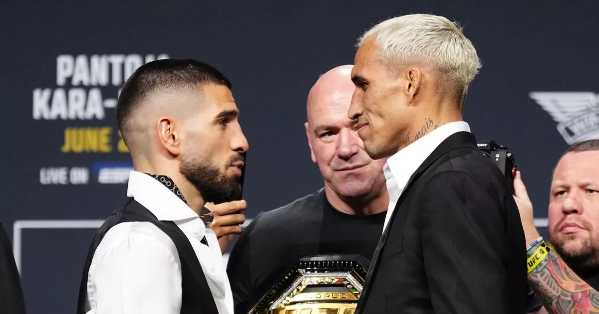 UFC 317 full fight card and UK times including Ilia Topuria vs Charles Oliveira