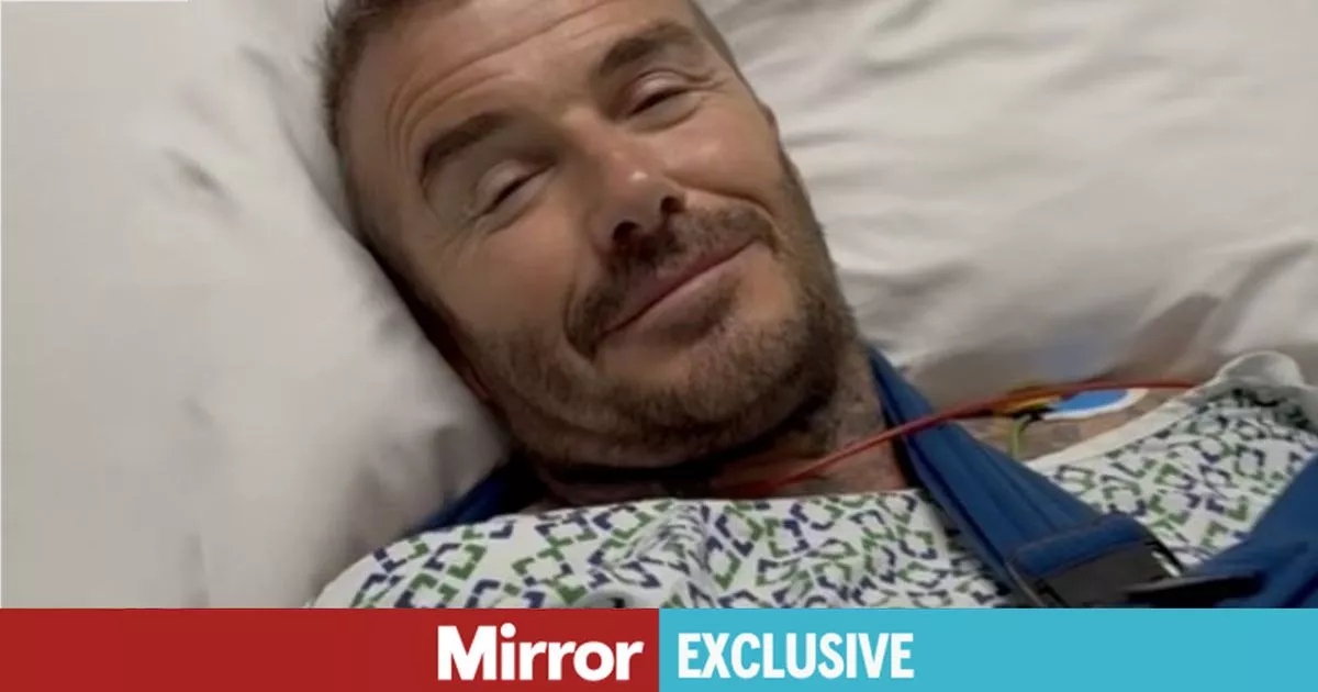David Beckham health update as star taken to hospital for secret surgery