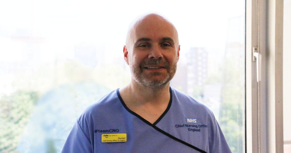'We need more men' says NHS first ever male Chief Nursing Officer