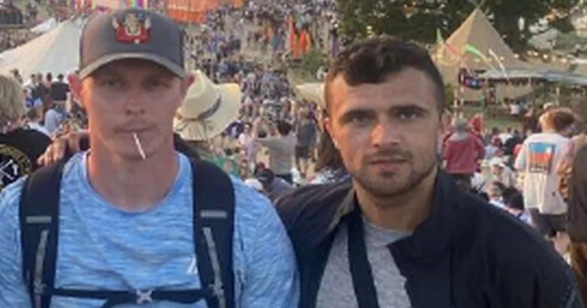 Men accused of shooting prison officer dead in 'revenge' pictured at Glastonbury