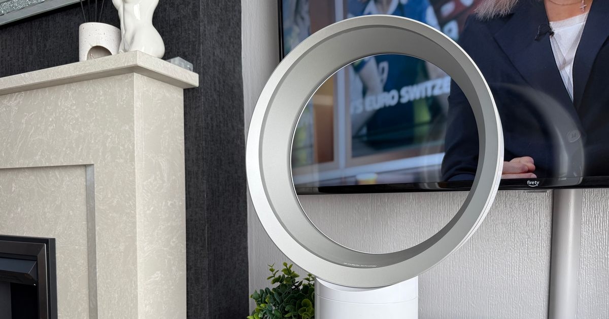 'I tried Dyson's cheapest fan - it's been a lifeline in the heat'