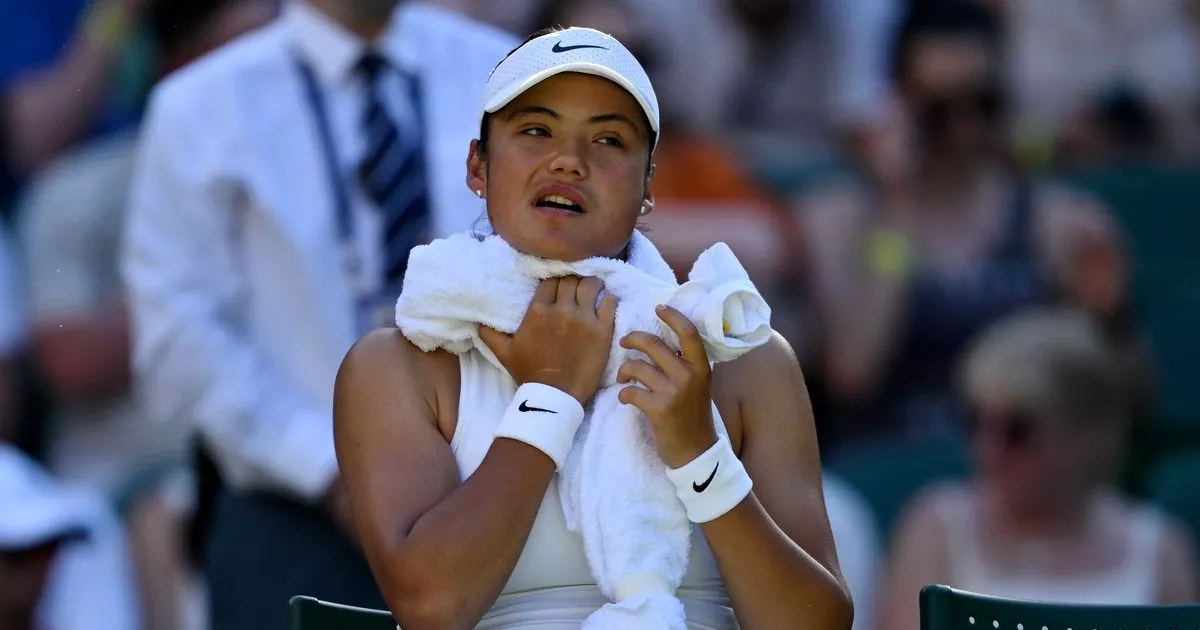 Emma Raducanu's cruel slice of bad luck as surprise Wimbledon exits continue