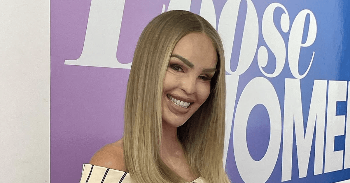 Katie Piper looks 'incredible' in Debenhams' wide leg trousers