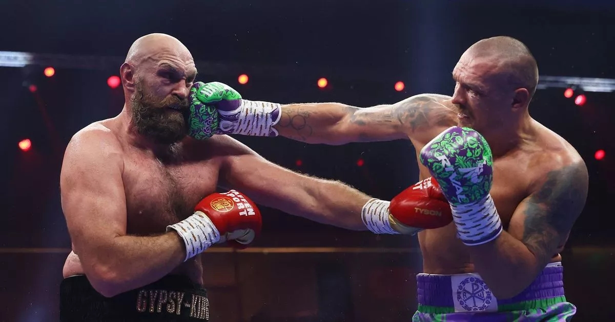 Oleksandr Usyk breaks silence on Tyson Fury setting date for trilogy